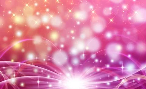 Festive abstract background with rays and stars Stock Illustration