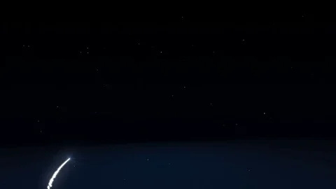 Festive abstract background with sparkling particles. Stock Footage 82773941