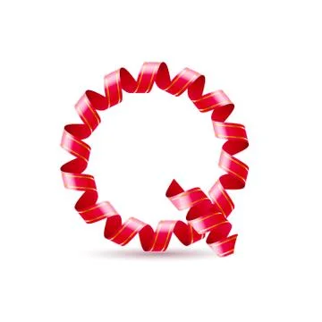 Festive alphabet Illustrazione stock