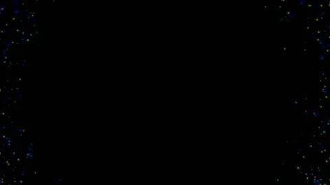 Festive animated frames, sparkling particles Vídeo Stock 121163769