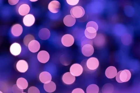 Festive Background with blurred lights Stock Photos
