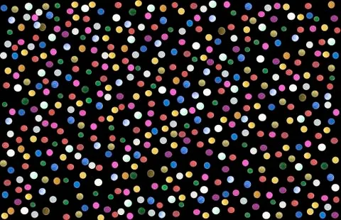 Festive background of confetti Foto stock