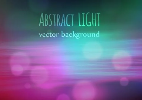 Festive background with defocused lights Stock Illustration