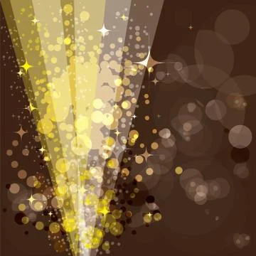 Festive background, luminous rays Stock Illustration