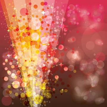 Festive background, luminous rays Stock Illustration