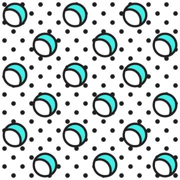 Festive Background in Memphis Style Stock Illustration