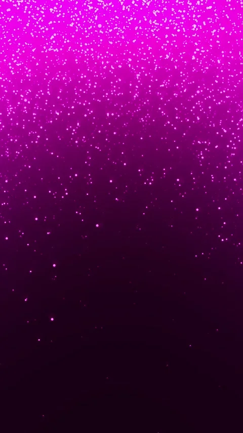 Festive background with pink particles falling from above on a dark background Stock Footage 324631476