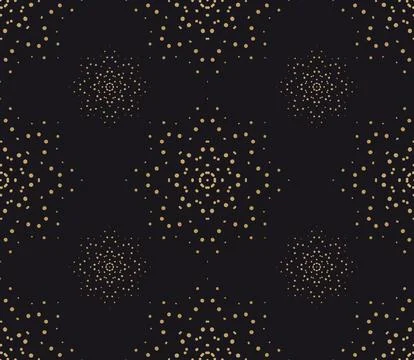 Festive background, seamless pattern with snowflakes Stock Illustration