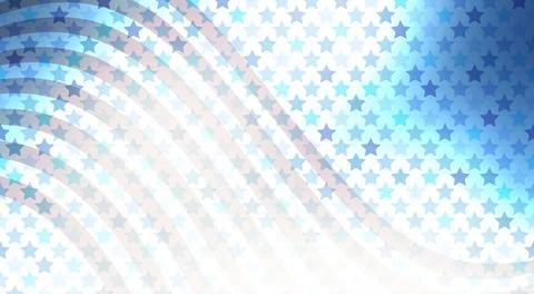Festive background of stars. Pattern. Veterans Day, Independence Day, Patriot Stock Illustration