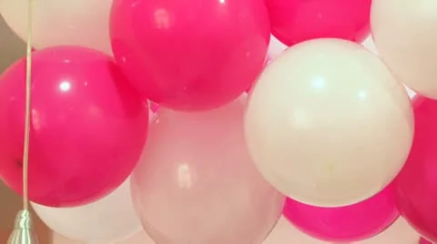 Festive balloons Video stock 8853114
