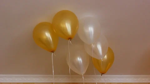 Festive balloons Stock Footage 30425890