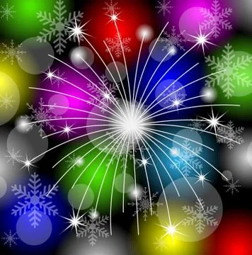 Festive banger on a bright background,  vector  illustration Stock Illustration