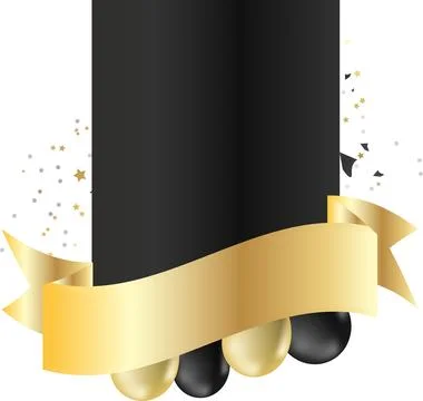 Festive birthday frame vector illustration on white Stock Illustration