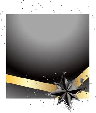 Festive birthday frame vector illustration on white Stock Illustration
