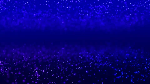 Festive blue background with moving particles . Beautiful shimmer with a free Stock Footage 165696930