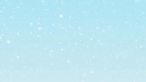 Festive blue -gray background with falling snowflakes . Animated background for Stock Footage 321831550