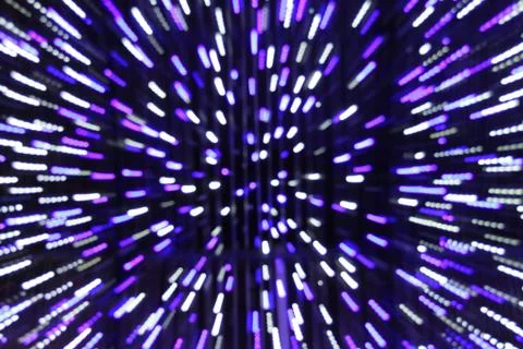 Festive blur background with bright lights. 库存照片