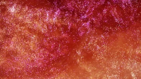 Festive bokeh glitters background video. Abstract glowing backdrop with circles Stock Footage 132454886