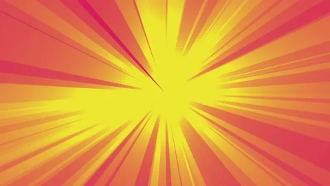 Festive bright background with shining yellow rays Stock Footage 108315113