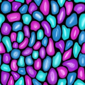 Festive Bright multi-colored seamless pattern Stock Illustration