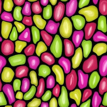 Festive Bright multi-colored seamless pattern Stock Illustration