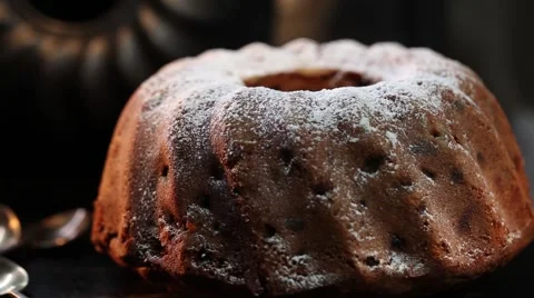 Festive cake Stock Footage 49313825