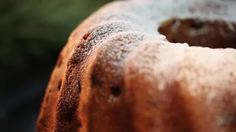 Festive cake Stock Footage 49313826