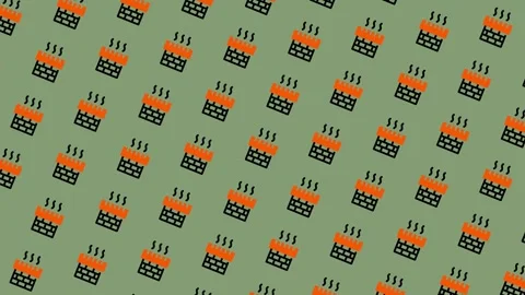 Festive Cake Pattern - A Sweet Celebration Background. Stock Footage 325375580