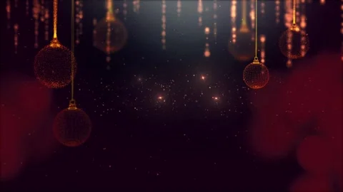 Festive Christmas 4K UHD Background Video with Copy Space for Holiday Project Stock Footage 344964144