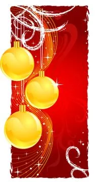 Festive Christmas background. Stock Illustration