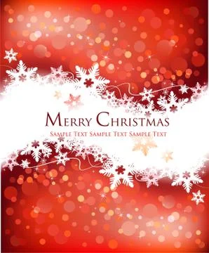 Festive Christmas background. Stock Illustration