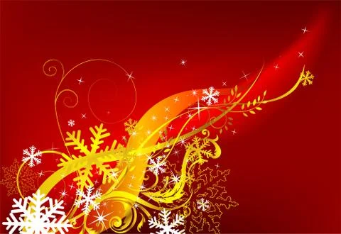 Festive Christmas background. Stock Illustration