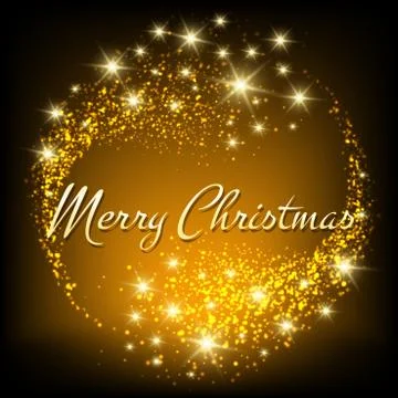 Festive Christmas Background Stock Illustration