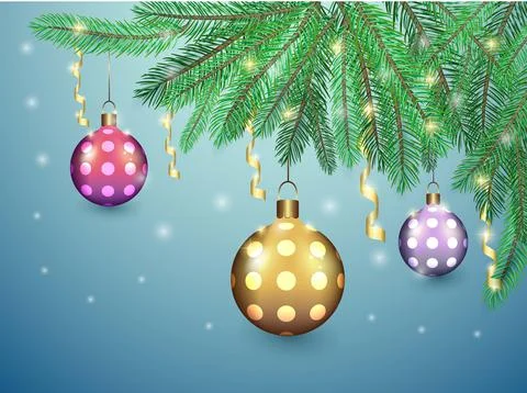 Festive christmas card Stock Illustration