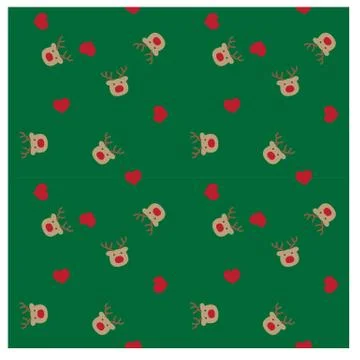 Festive Christmas seamless pattern/print background in vector Illustrazione stock