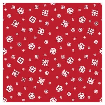 Festive Christmas seamless pattern/print background in vector Stock Illustration