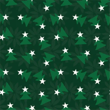 Festive Christmas seamless pattern/print background in vector Stock Illustration