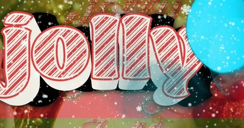 Festive Christmas vector illustration with animated snow and blue spotlights. Stock Footage 329709579
