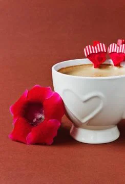 Festive coffee Stock Photos