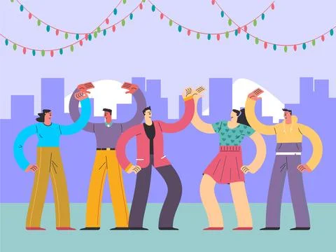 Festive Concept Illustration Stock-Illustration