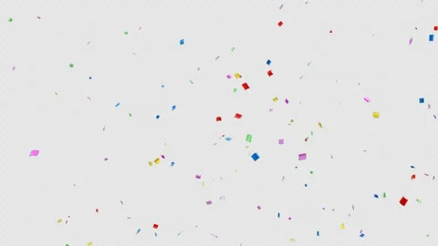 Festive Confetti Explosion Pack Overlay Alpha Channel Stock-Footage 336353078
