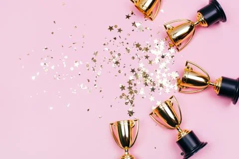 Festive consept of win Stock Photos