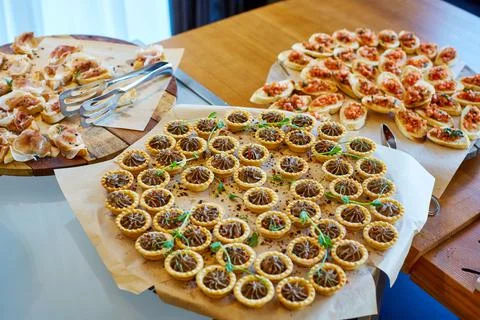 Festive delicious buffet 스톡 사진