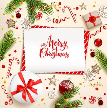 Festive design elements Stock Illustration