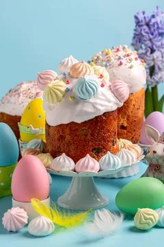 Festive Easter card. Stock Photos