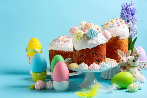 Festive Easter card. Stock Photos