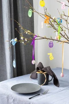 Festive Easter decoration Stock Photos