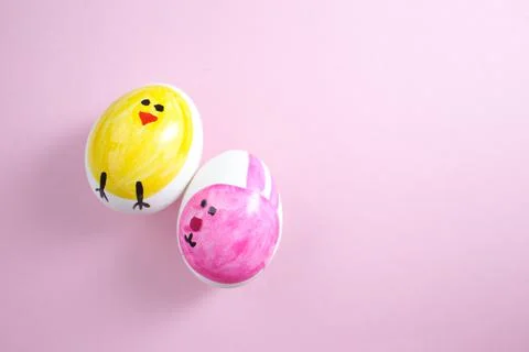 Festive, Easter eggs Stock Photos