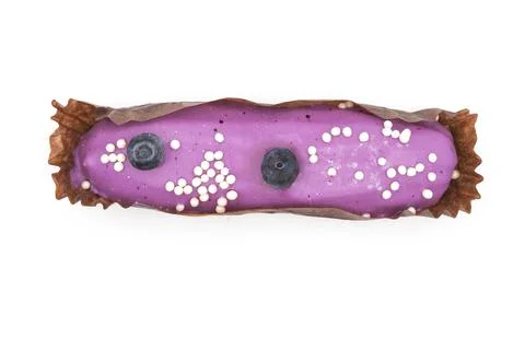 Festive eclairs Stock Photos