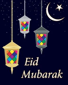 Festive eid Stock Illustration